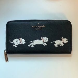 Kate Spade X Disney 101 Dalmatians Large Continental Wallet
